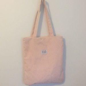Sweet Pastel Corduroy Tote